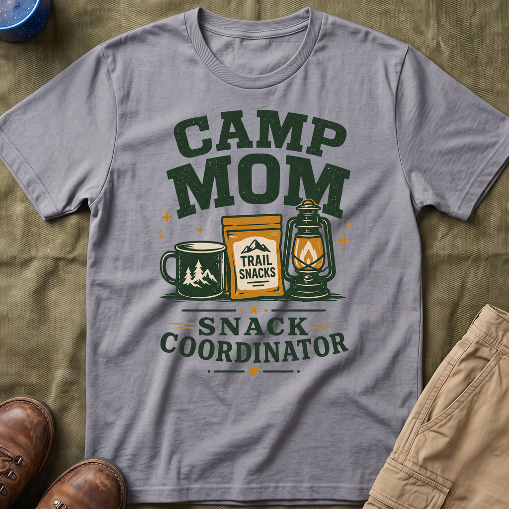 Camp Mom — Snack Coordinator T-Shirt