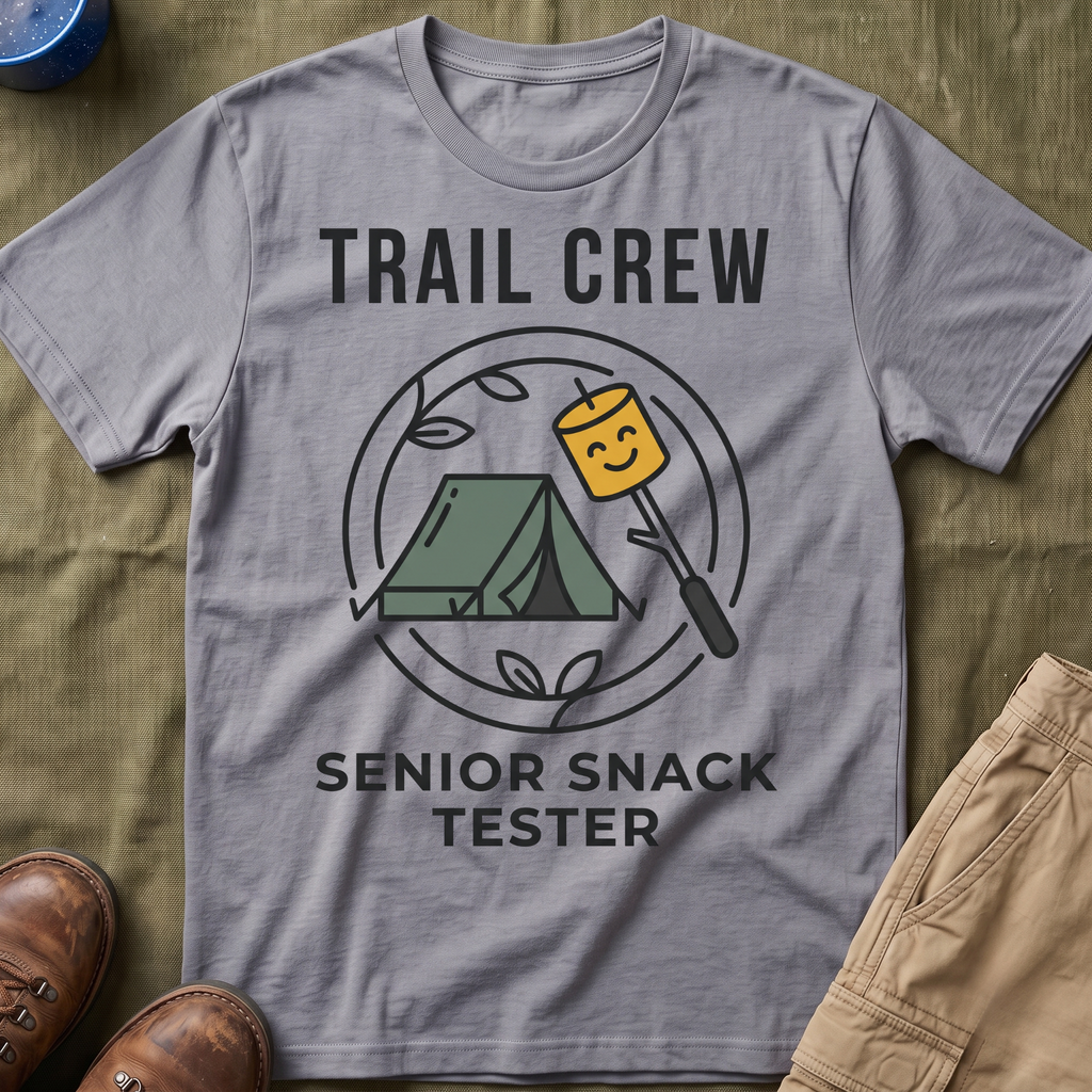 Trail Crew — Senior Snack Tester T-Shirt