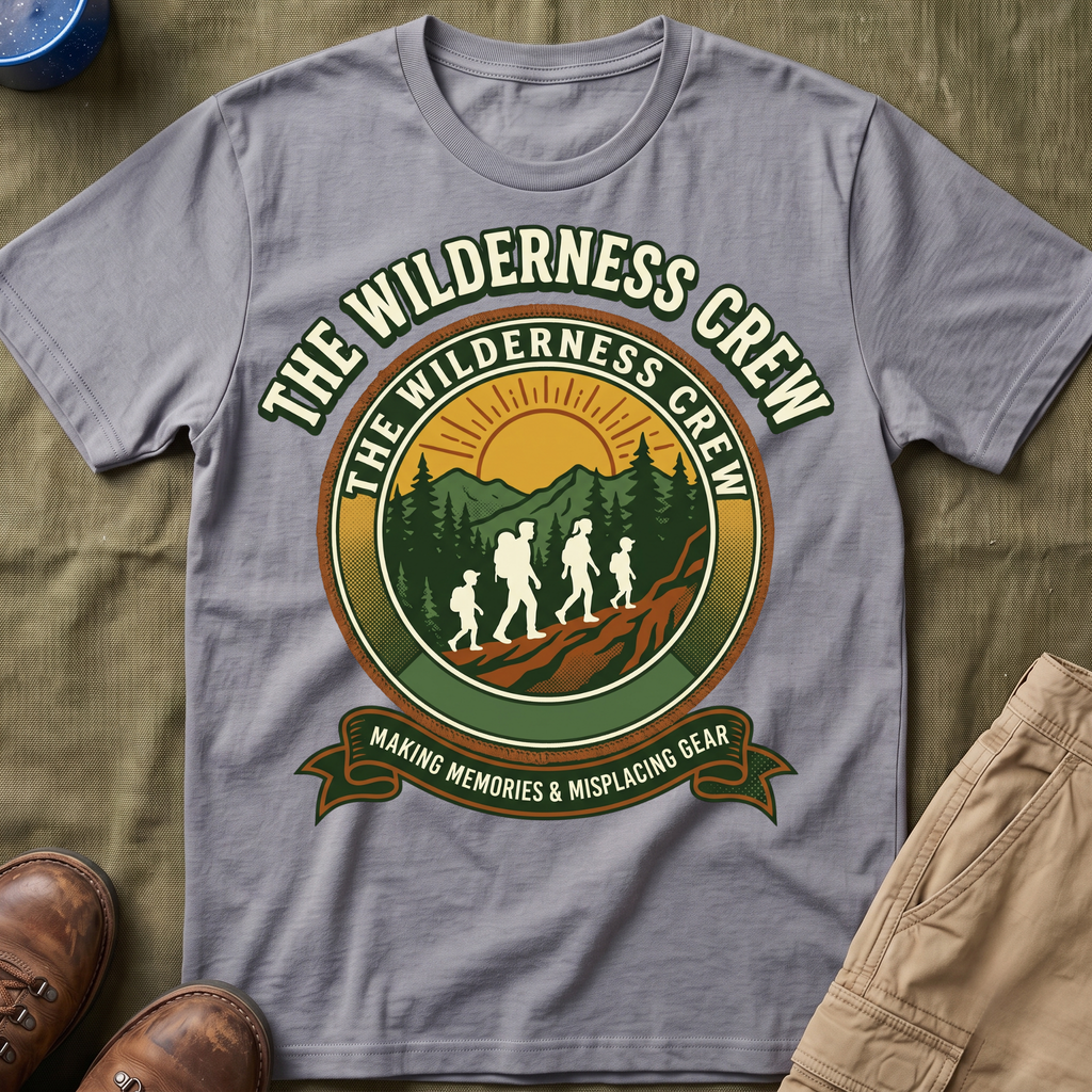 The Wilderness Crew — Making Memories & Misplacing Gear T-Shirt
