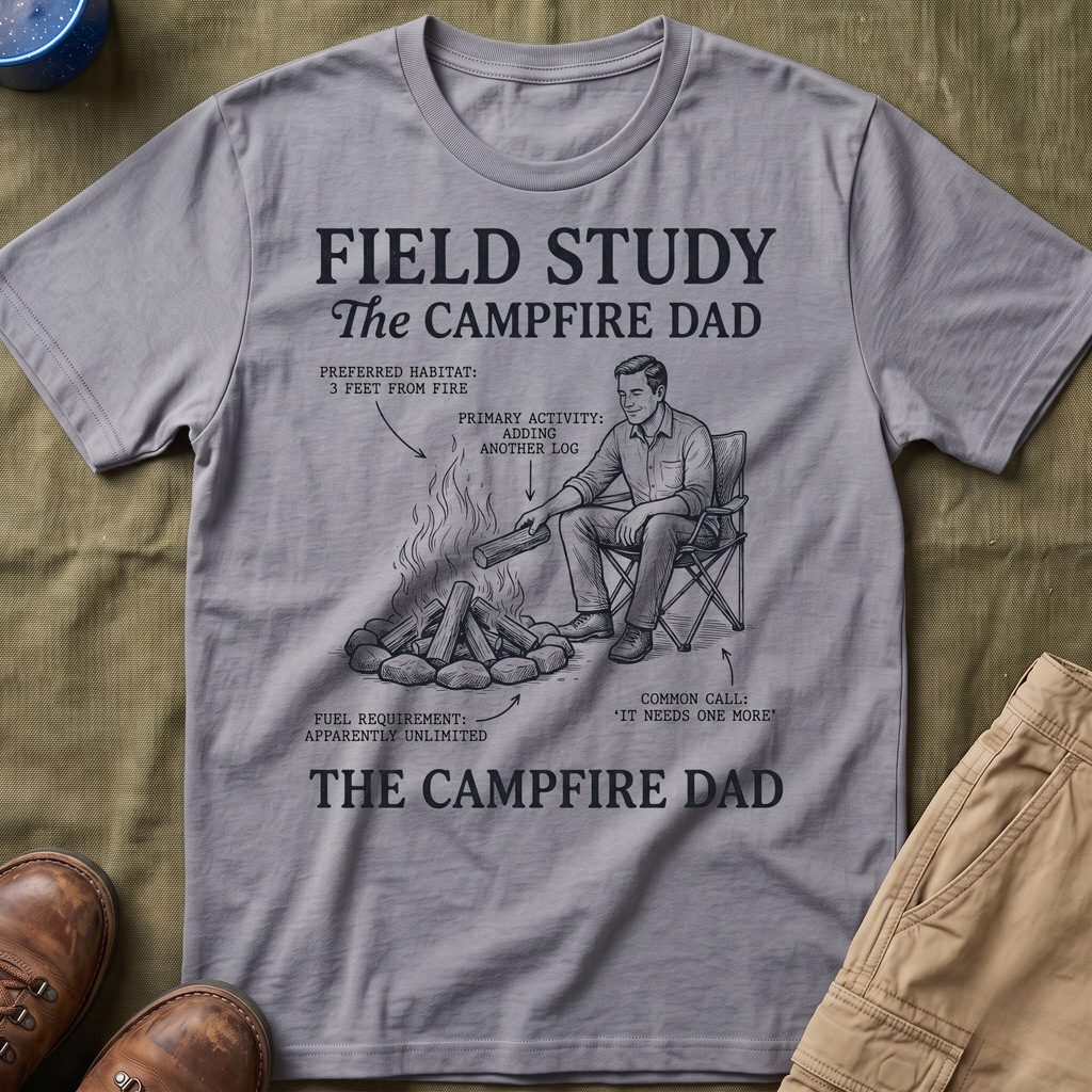 The Campfire Dad T-Shirt