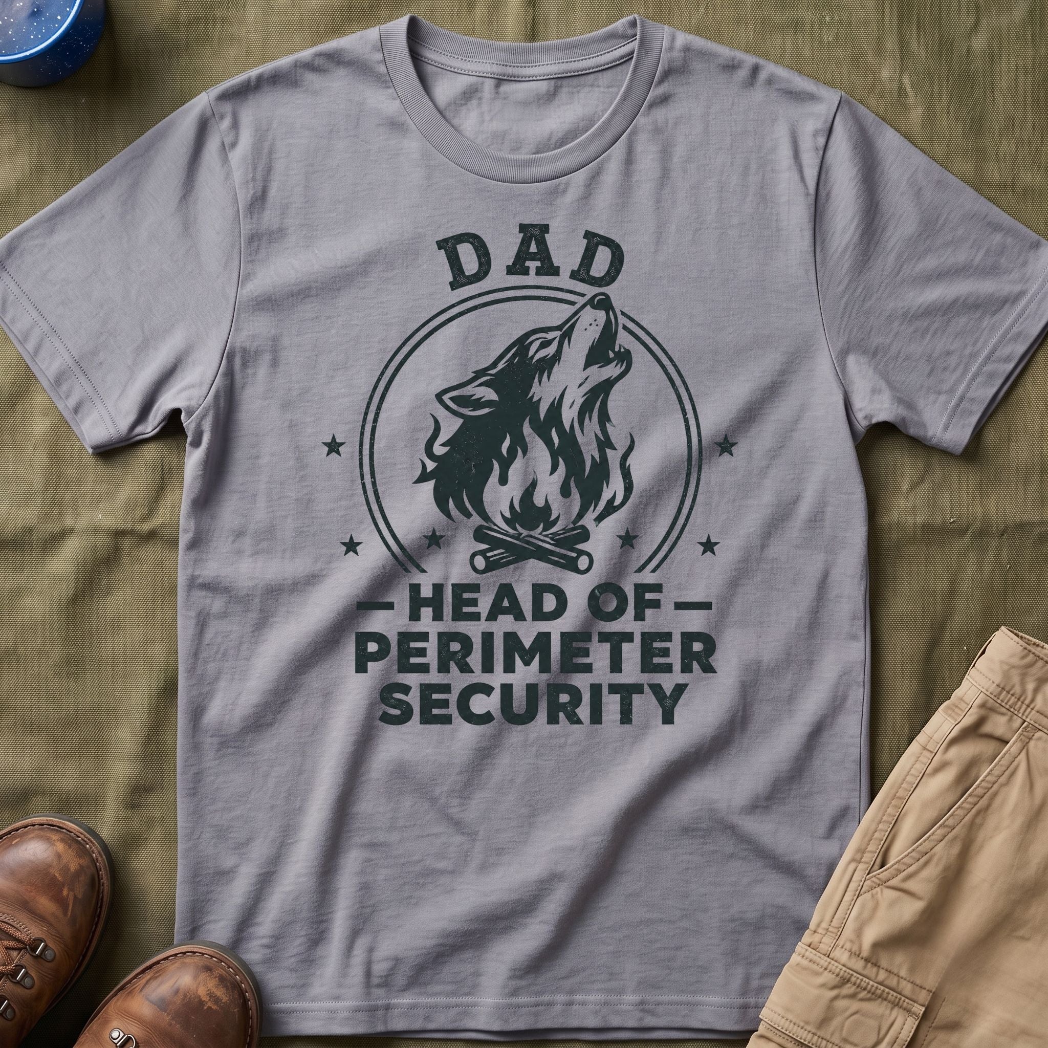 Dad — Head of Perimeter Security Matching T-Shirt