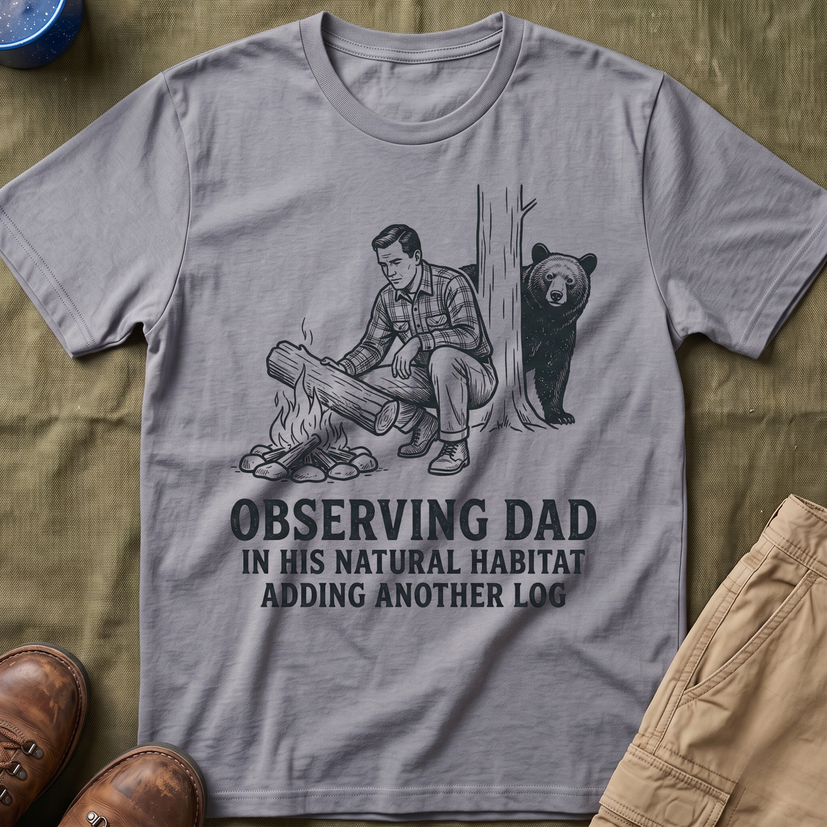 Observing Dad T-Shirt