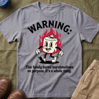This Family Burns Marshmallows On Purpose Retro T-Shirt