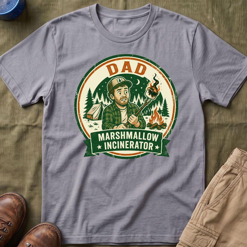 Dad — Marshmallow Incinerator Matching T-Shirt