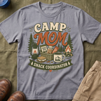 Camp Mom — Snack Coordinator Retro T-Shirt
