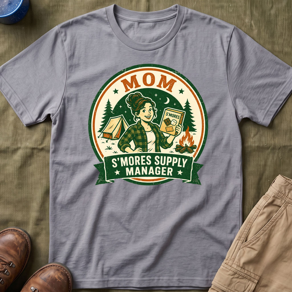 Mom — S'Mores Supply Manager Matching T-Shirt