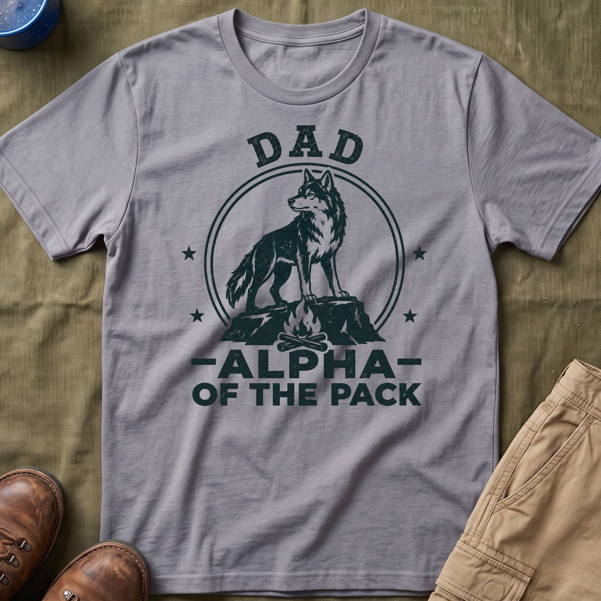 Dad — Alpha Of The Pack Matching T-Shirt