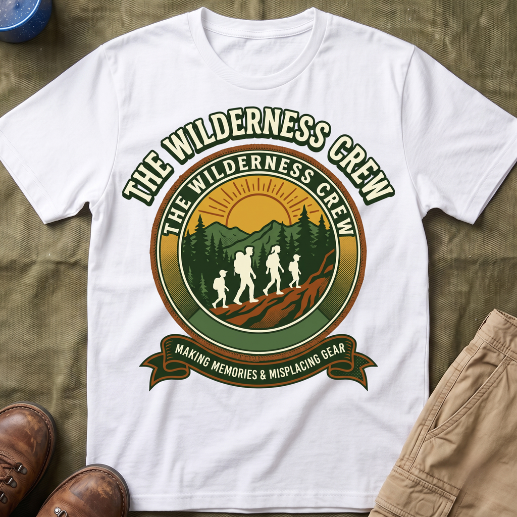 The Wilderness Crew — Making Memories & Misplacing Gear T-Shirt