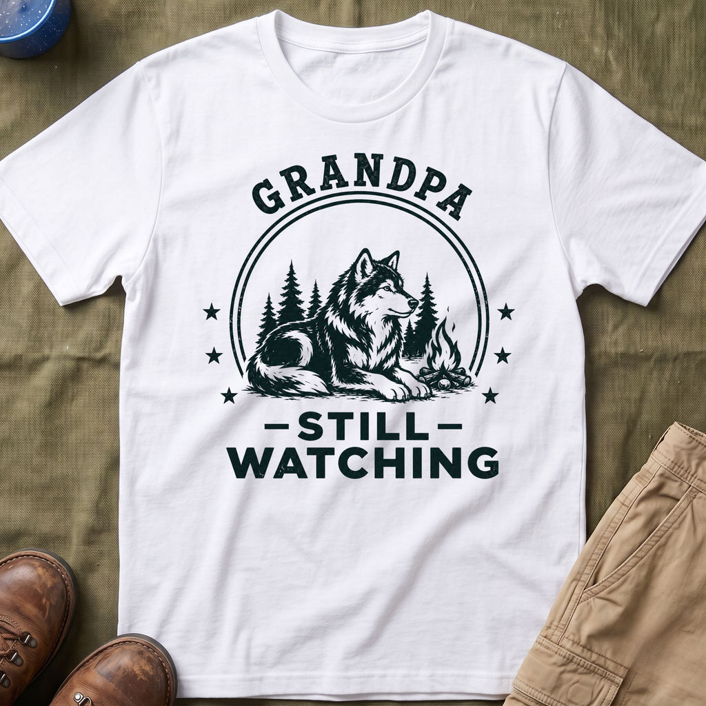Grandpa — Still Watching Matching T-Shirt