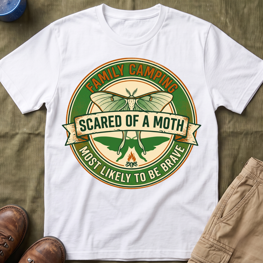 Most Likely To Be Brave — Scared of a Moth 1 T-Shirt