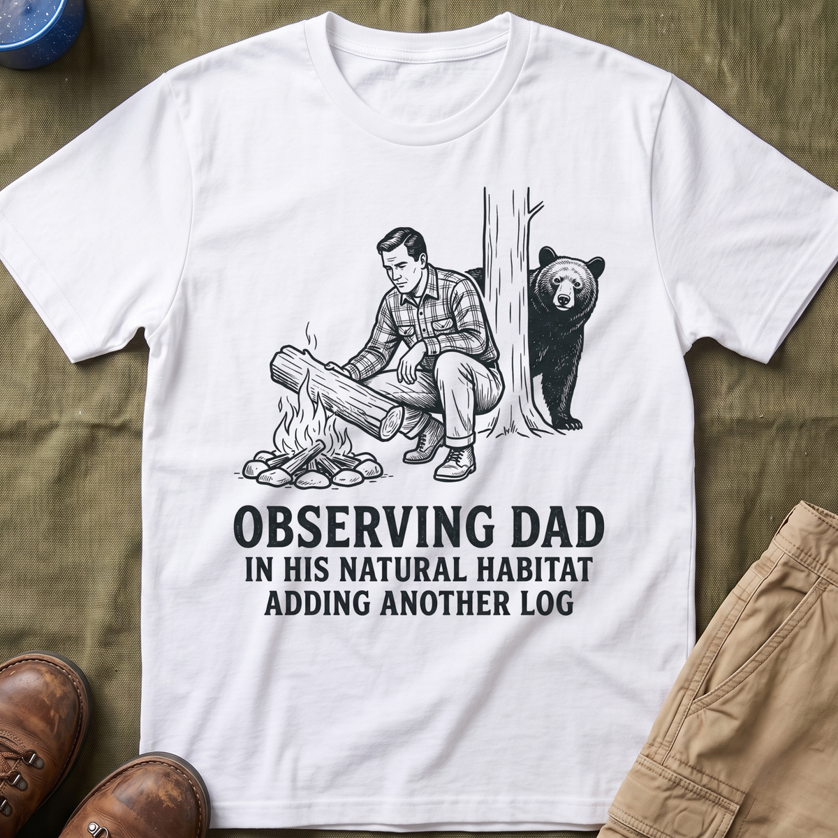Observing Dad T-Shirt