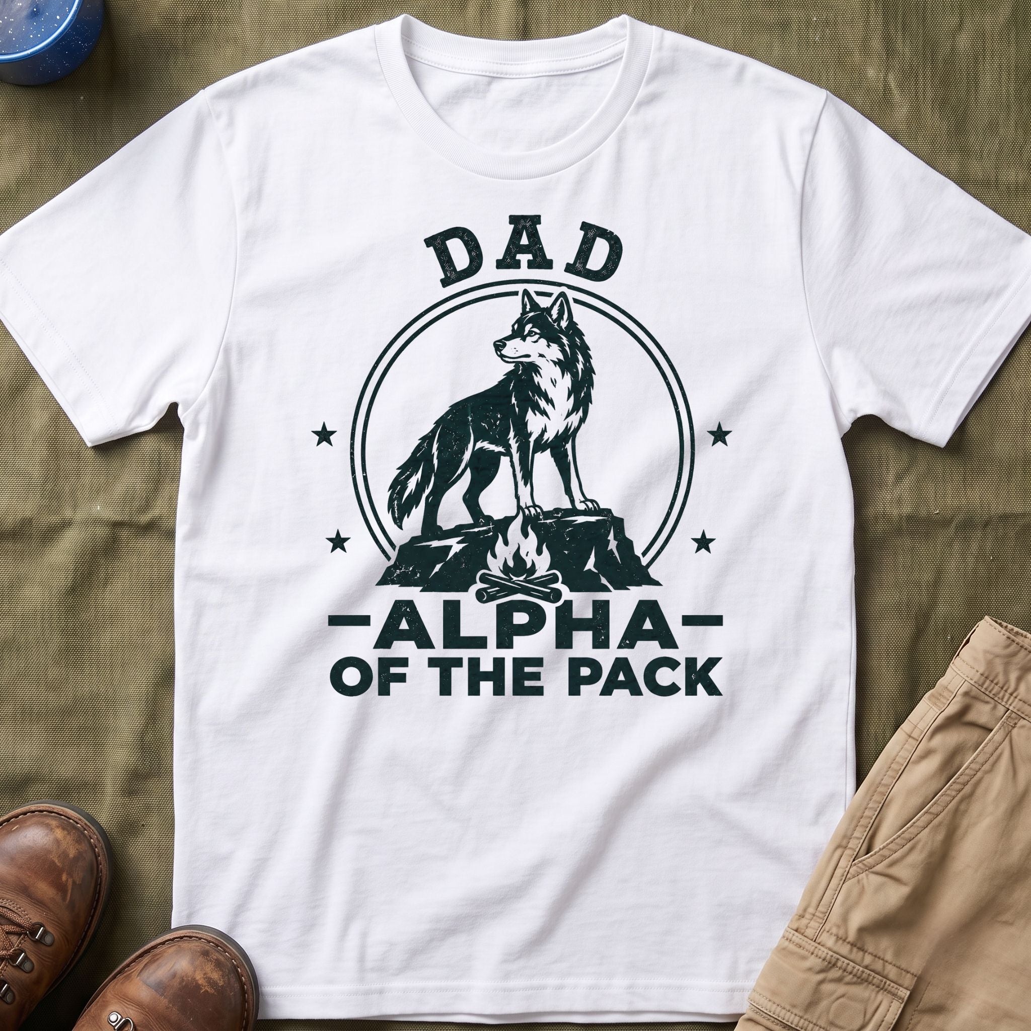 Dad — Alpha Of The Pack Matching T-Shirt