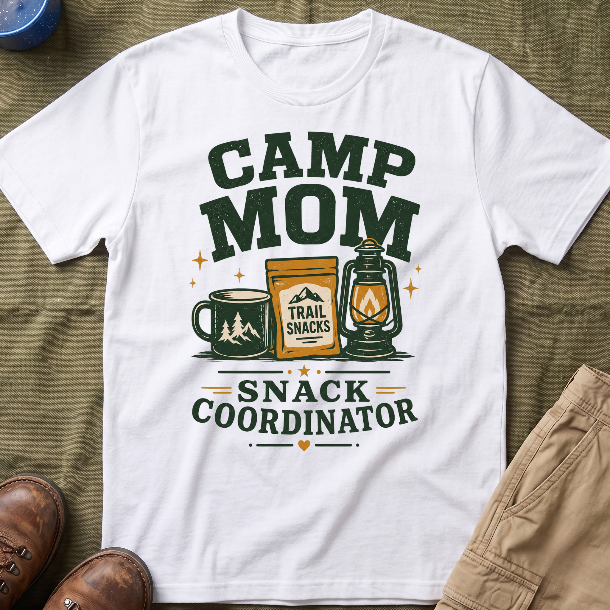 Camp Mom — Snack Coordinator T-Shirt