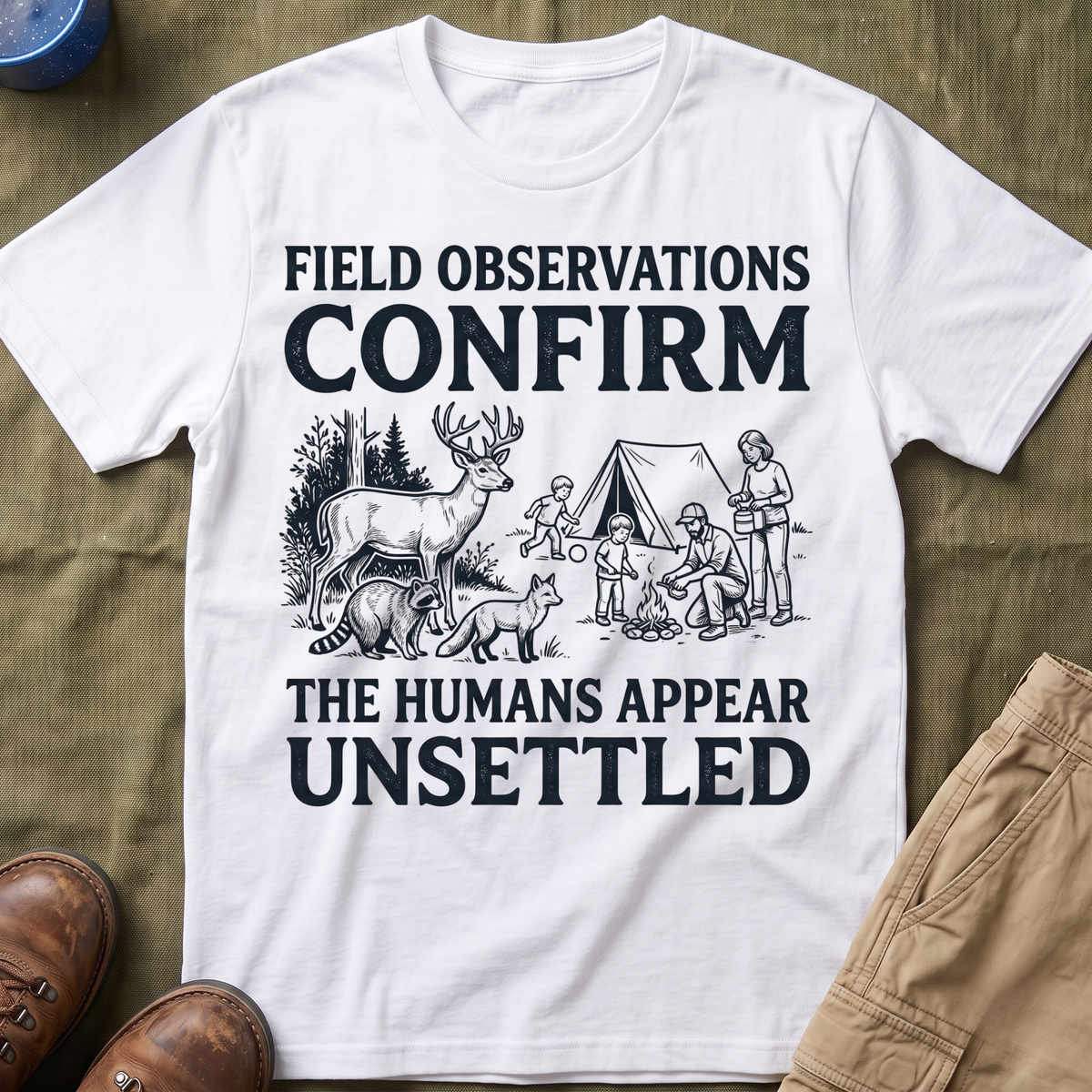 The Humans Appear Unsettled T-Shirt