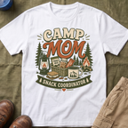 Camp Mom — Snack Coordinator Retro T-Shirt