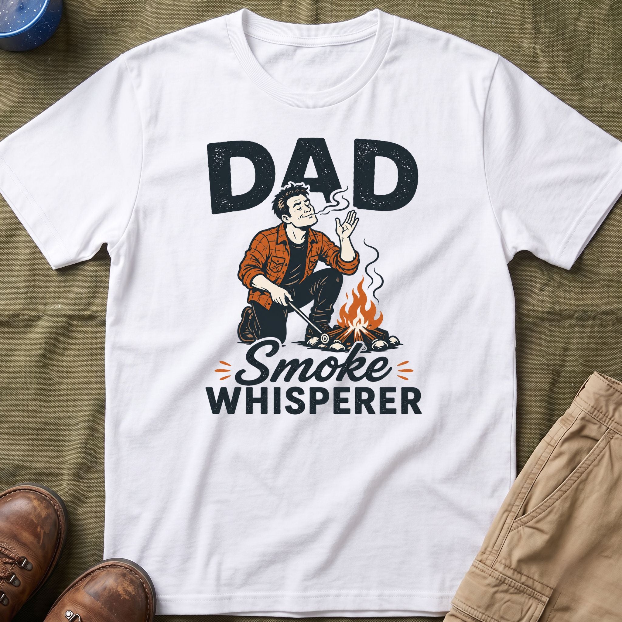 Dad — Smoke Whisperer Matching T-Shirt
