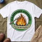 Campfire Cuisine T‑Shirt — Gone But Not Forgotten T-Shirt